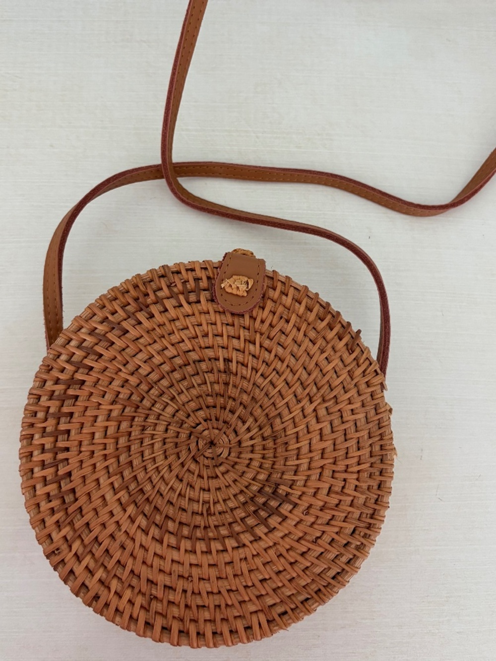 Rattan Purse